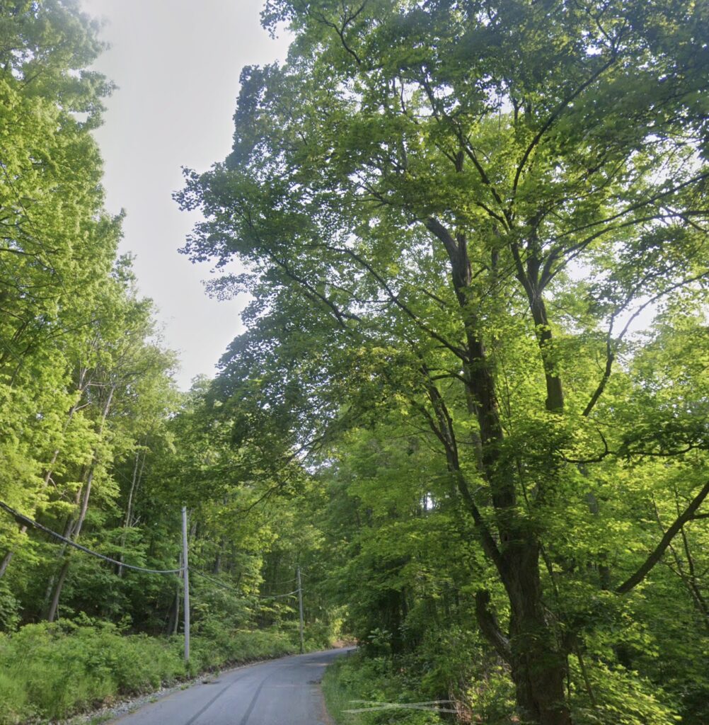 steep road