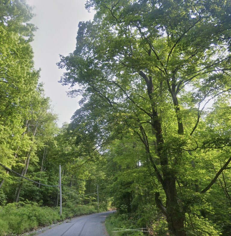 steep road