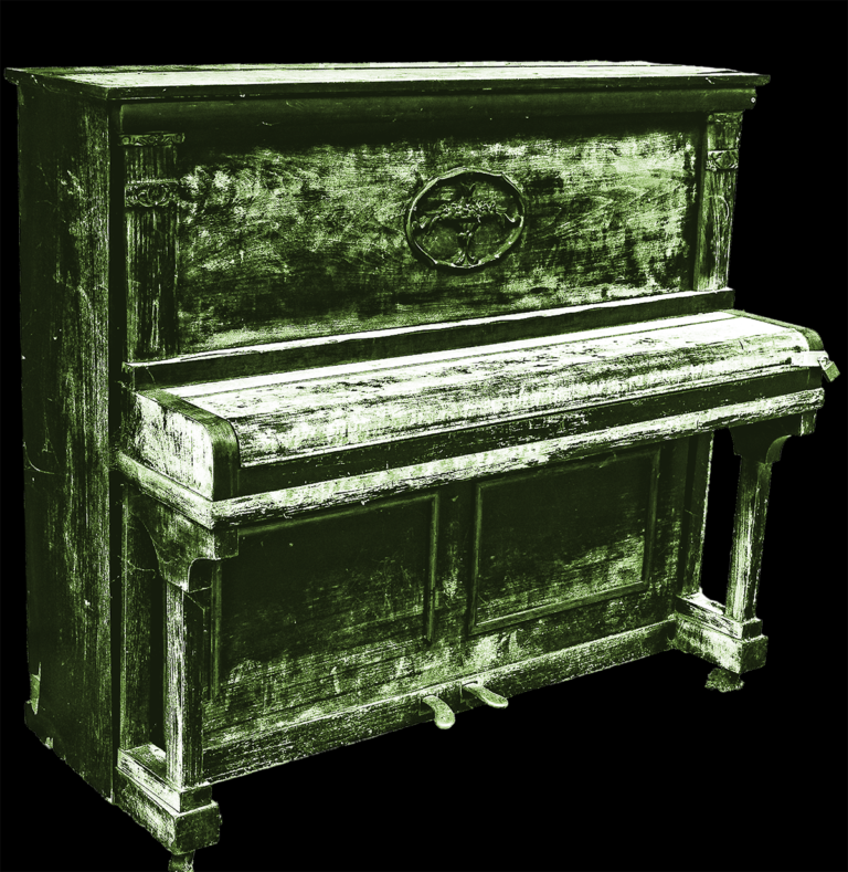 green-piano